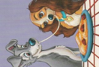 Lady & the Tramp – USPS Postcard