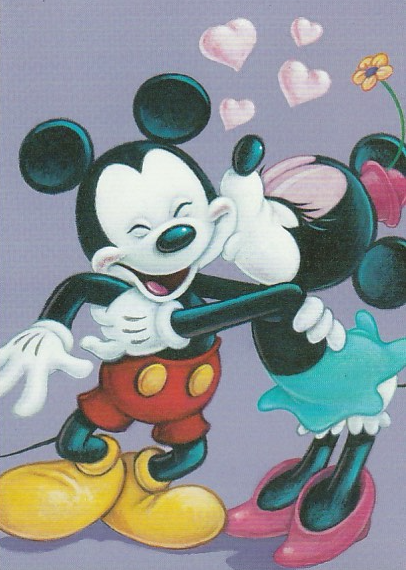 Mickey Mouse & Minnie Mouse – USPS Postcard