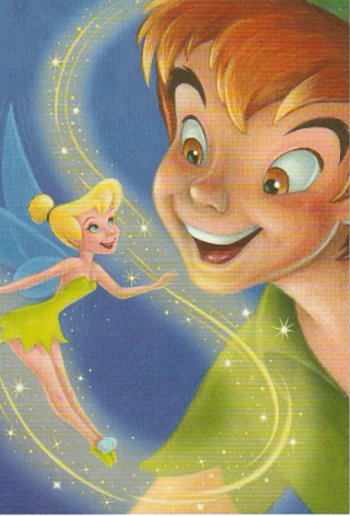 Peter Pan & Tinker Bell – USPS Postcard
