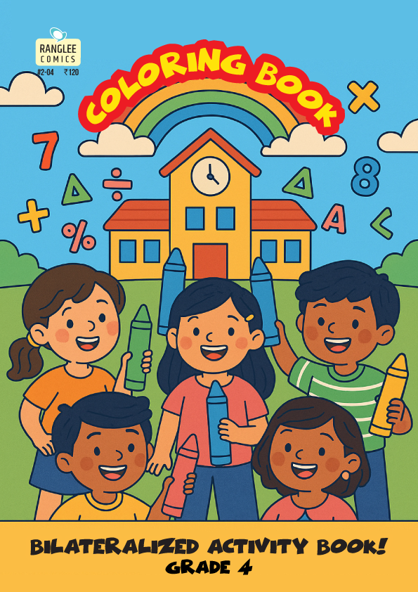 Coloring Book - For 4th grade