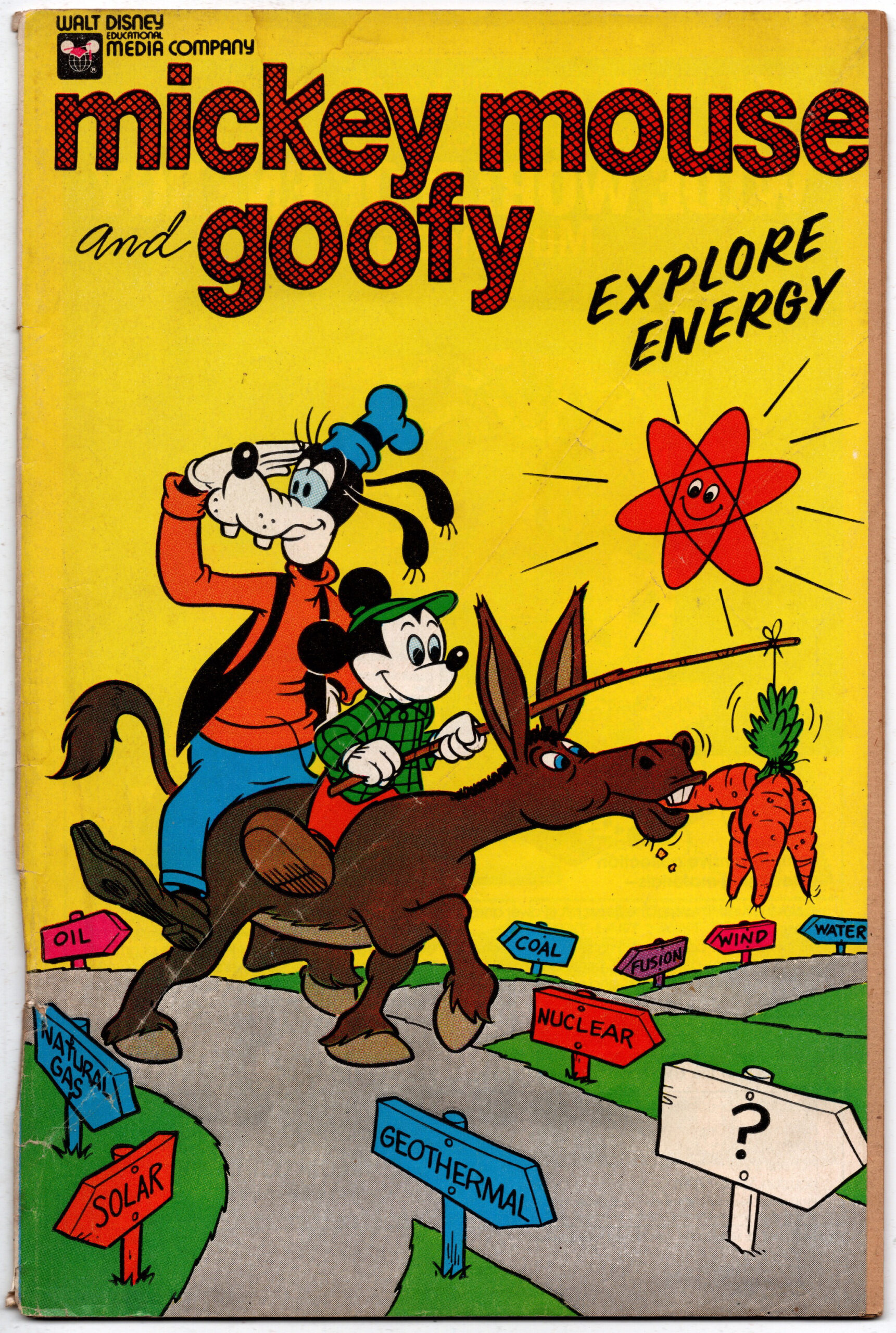 Mickey Mouse and Goofy explore energy