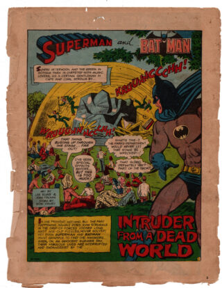 Intruder from a dead world (Superman & Batman)