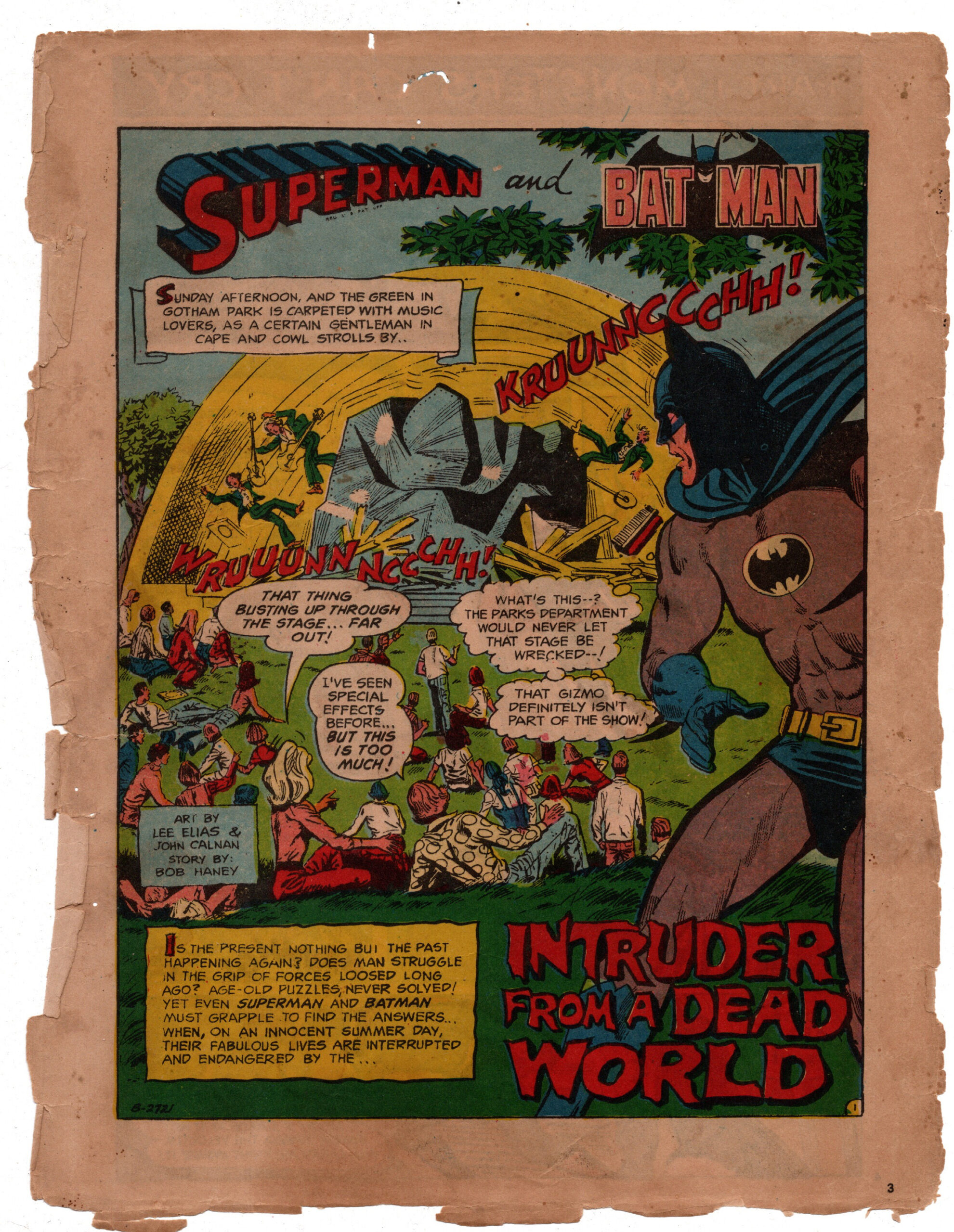 Intruder from a dead world (Superman & Batman)