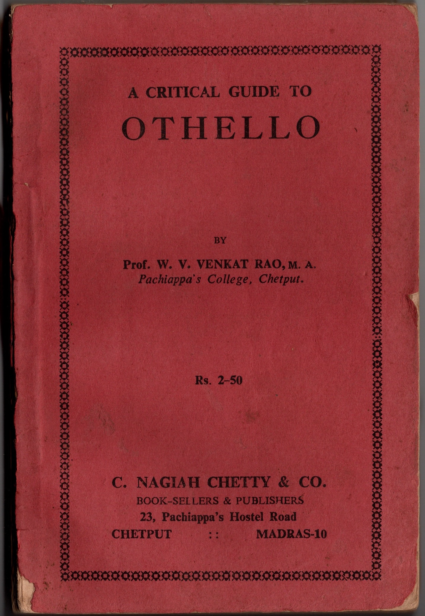 a critical guide to othello