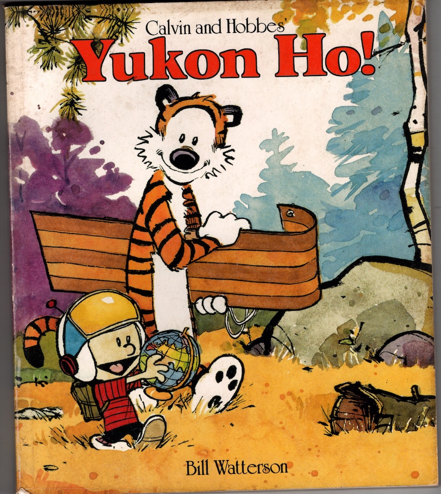 calvin hobbes - yukon ho!