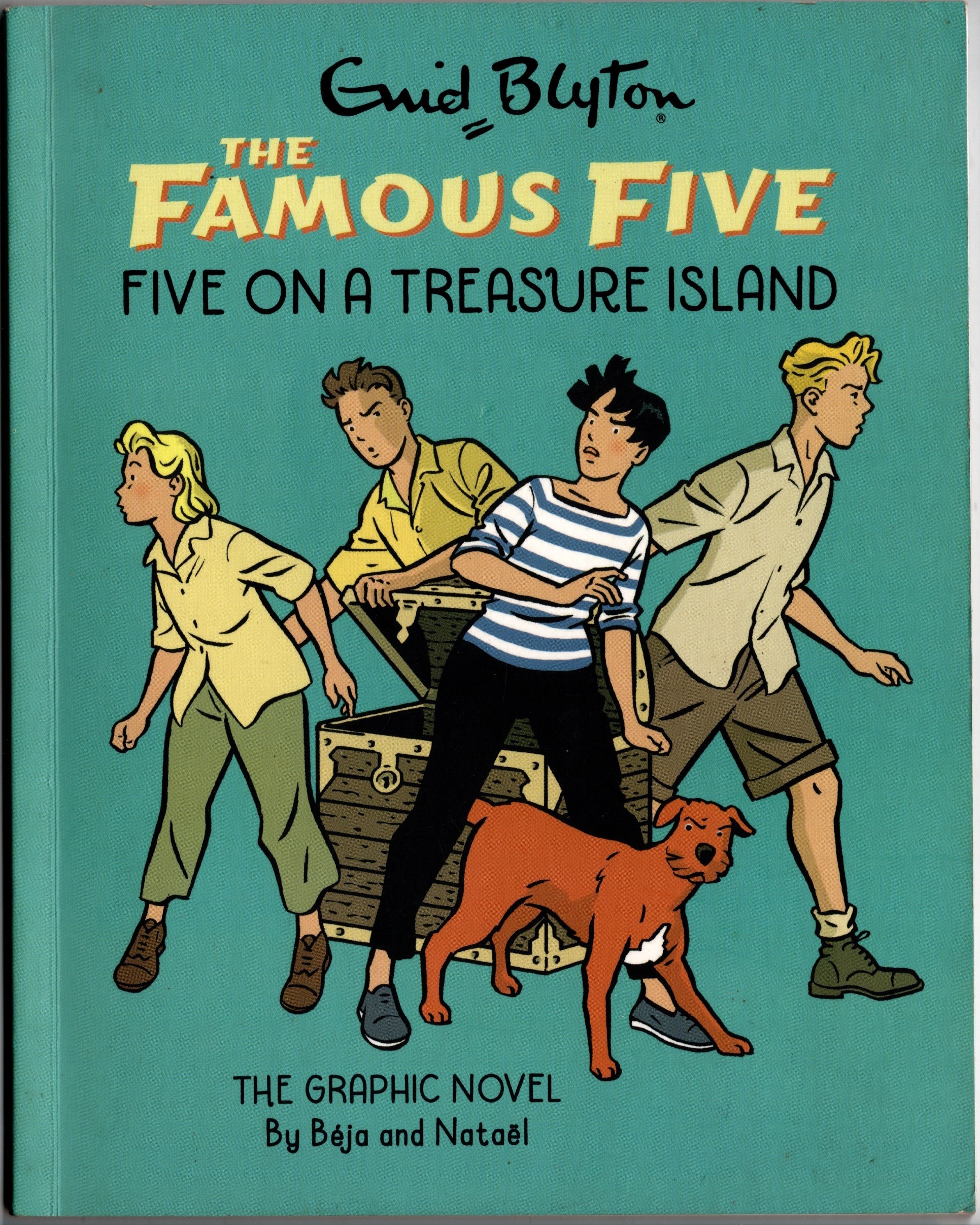 famous five on a treasure island (comics)