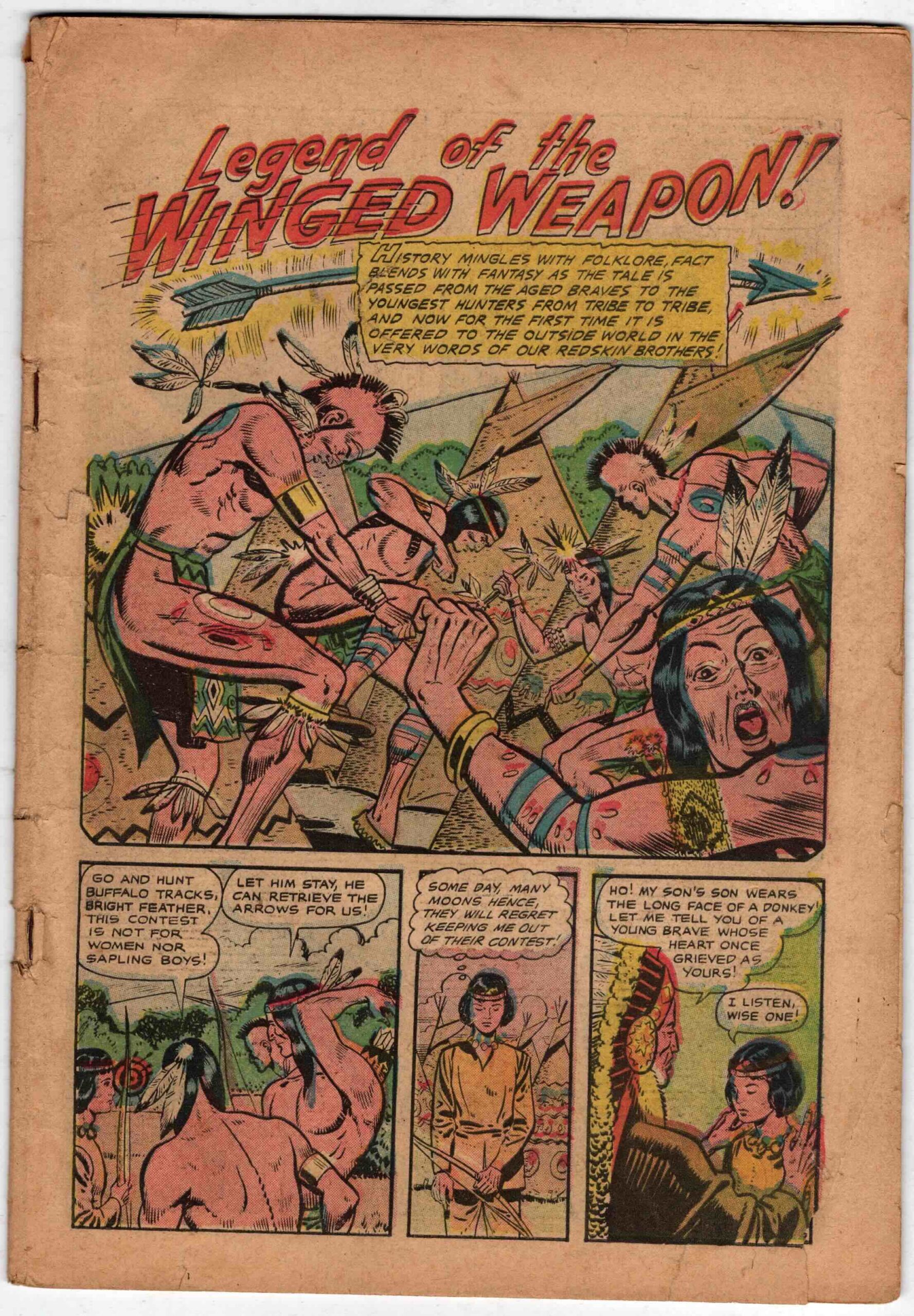 legend of the winged weapon