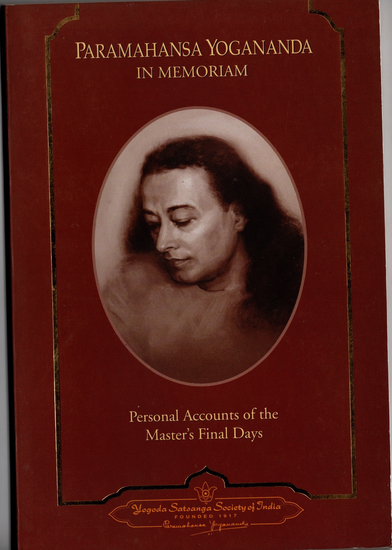 paramahansa yogananda - in memoriam