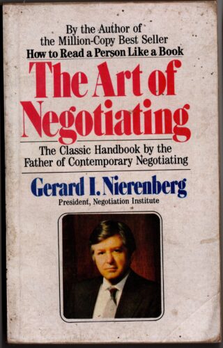 the art of negotiating